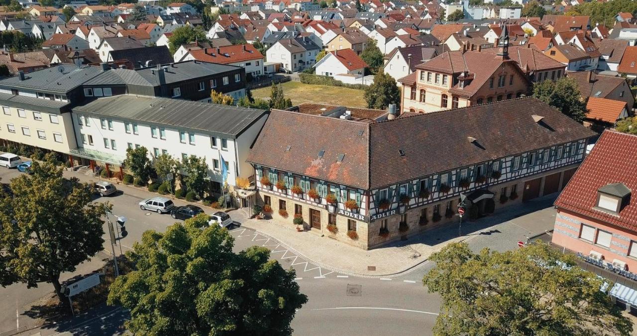 Hotel Adler Asperg Exterior foto